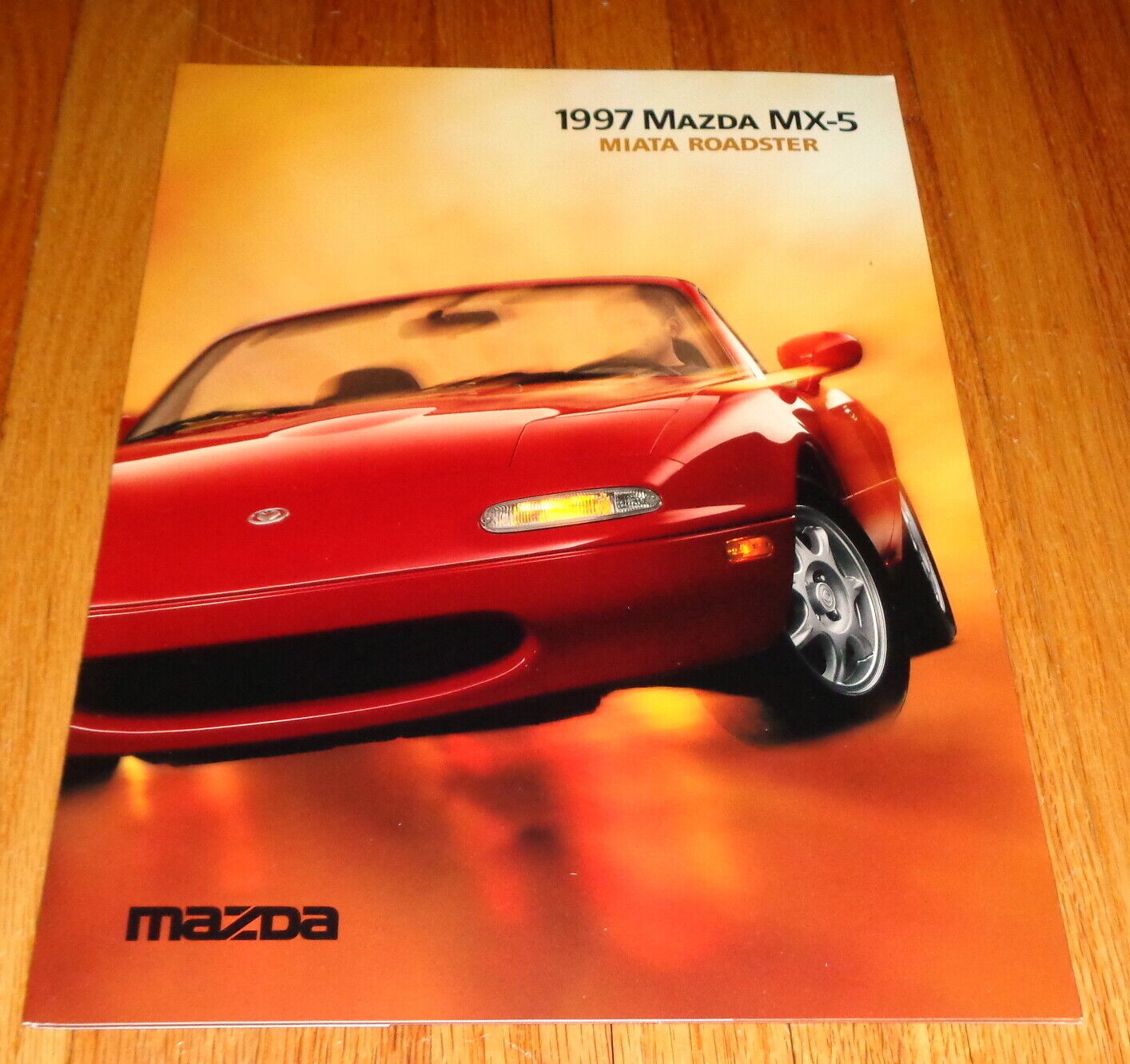 Original 1997 Mazda MX-5 Miata Roadster Deluxe Sales Brochure Catalog