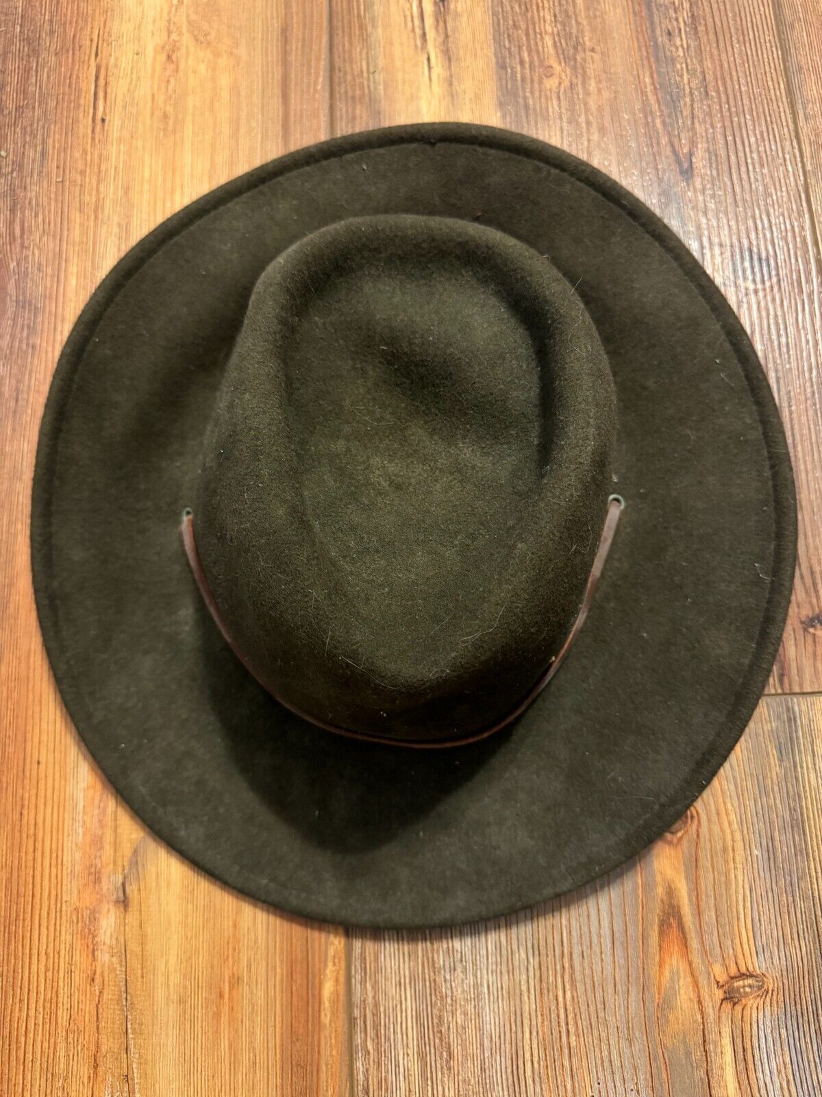 Vintage Official Boy Scouts Of America  Felt Hat Medium  100% Wool