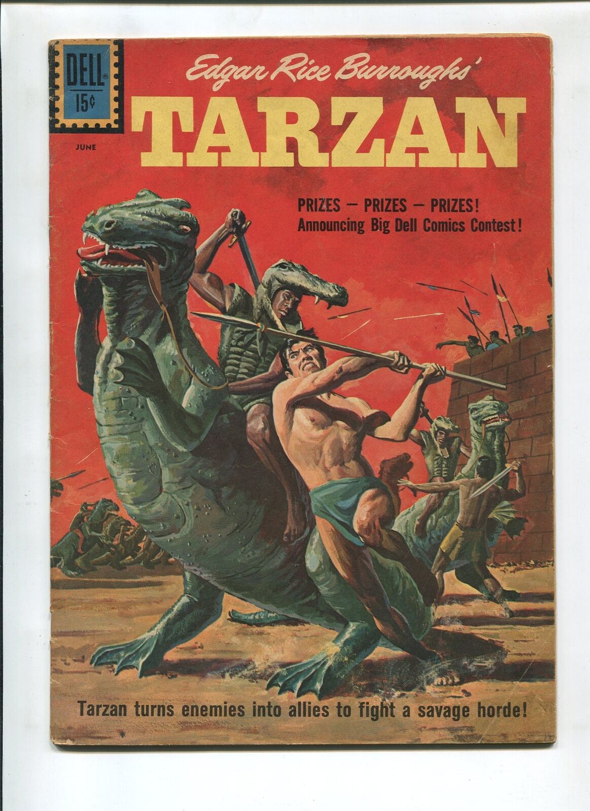 Tarzan--#124--COMIC BOOK--Dell--FN