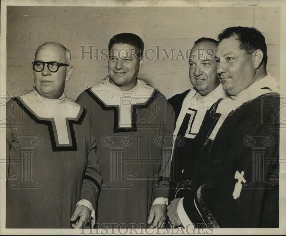 1959 Press Photo Sidney J. Ramond Named Grand Knight of De La Salle Council 3411