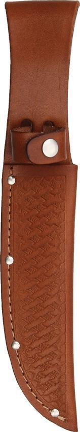 Brown Leather Sheath For Straight Fixed Blade Knife Up To 6\