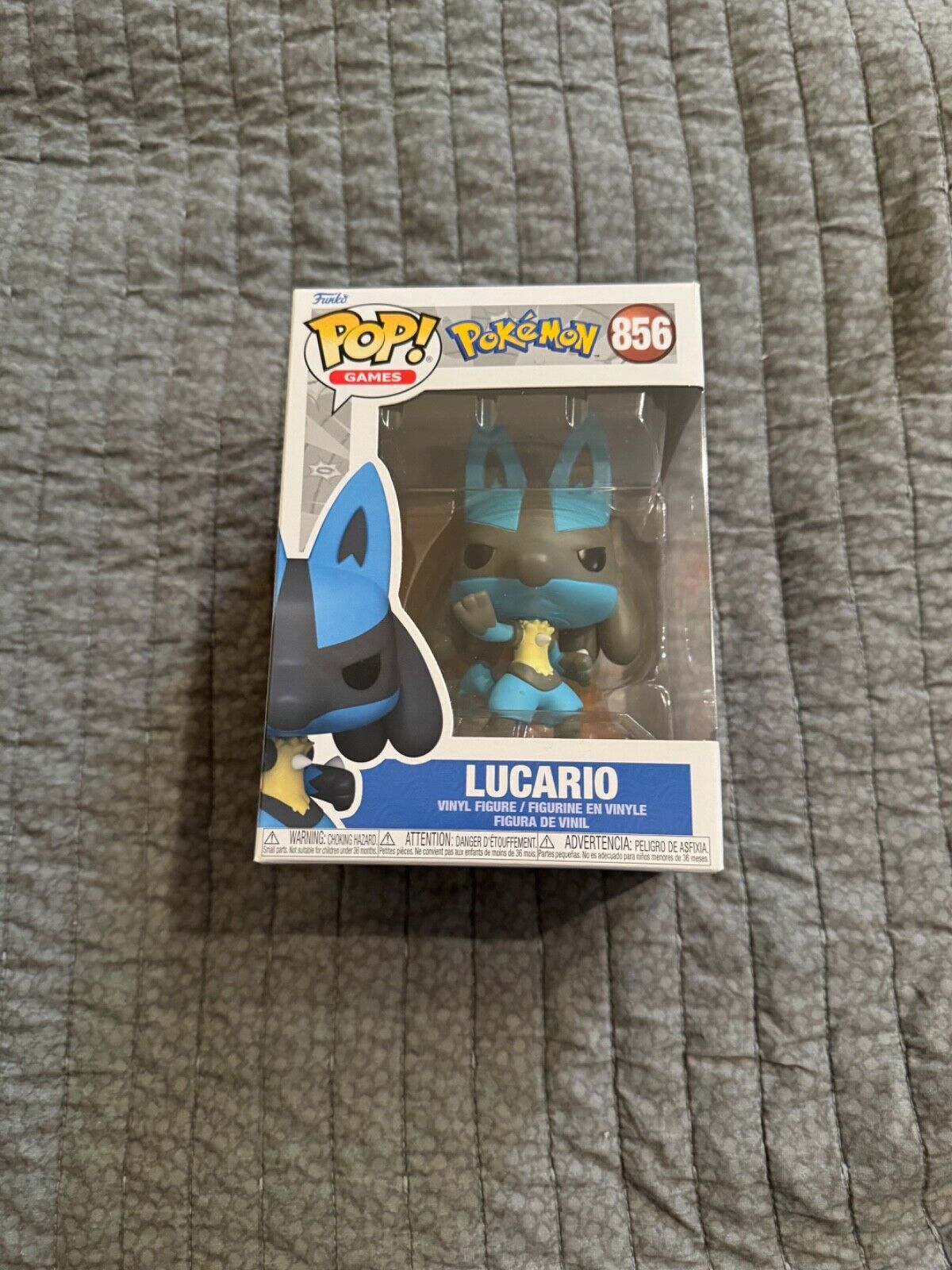 Funko Pop Vinyl: Pokémon - Lucario #856 Unopened