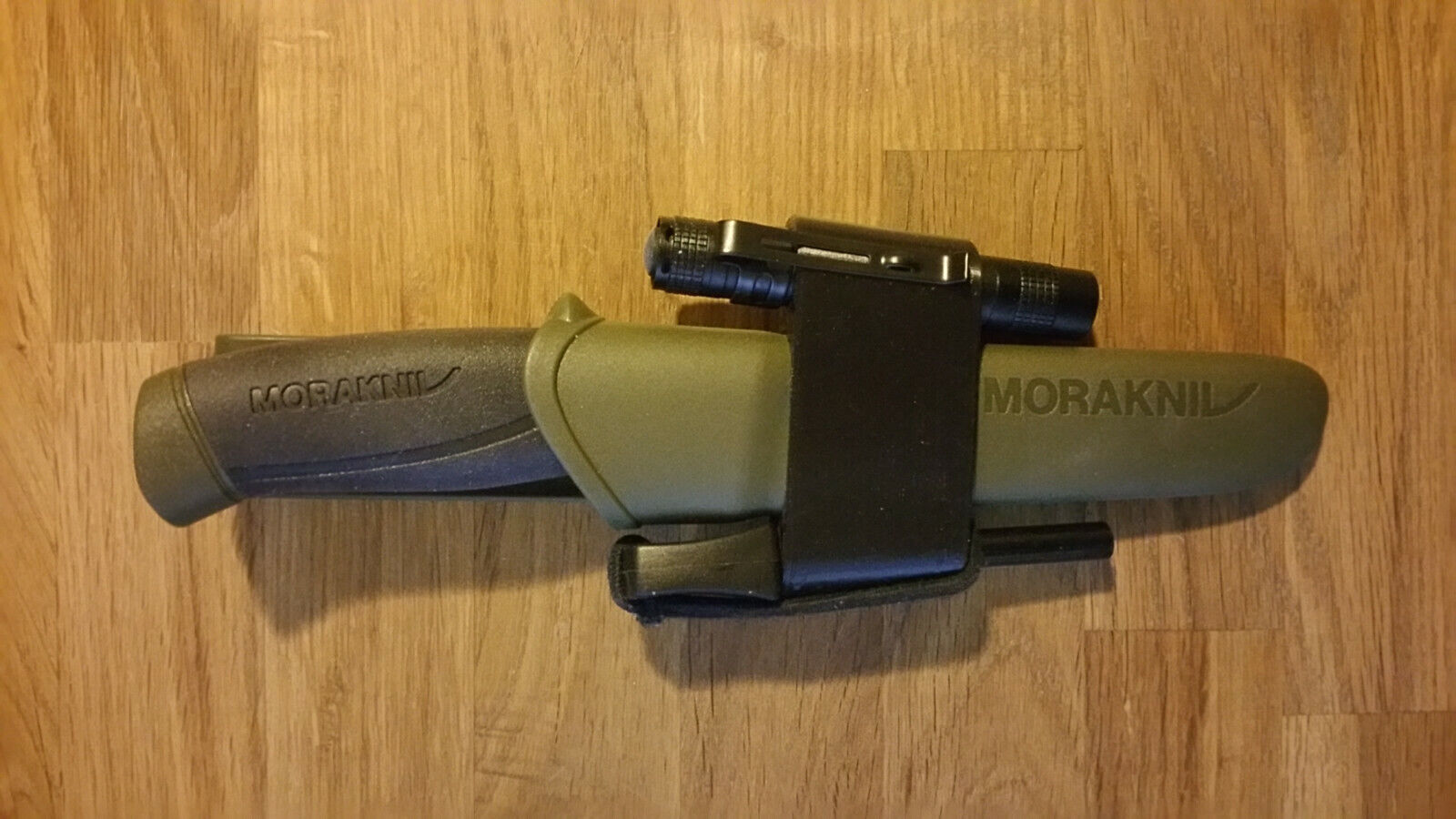 Mora Morakniv Companion Utility Sleeve with LED + Ferro