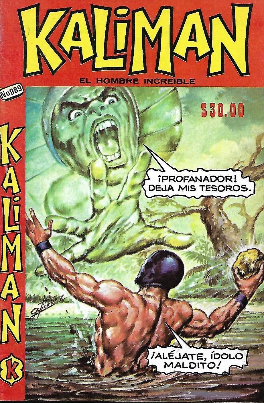 Kaliman El Hombre Increible #989 - Noviembre 9, 1984 - Mexico