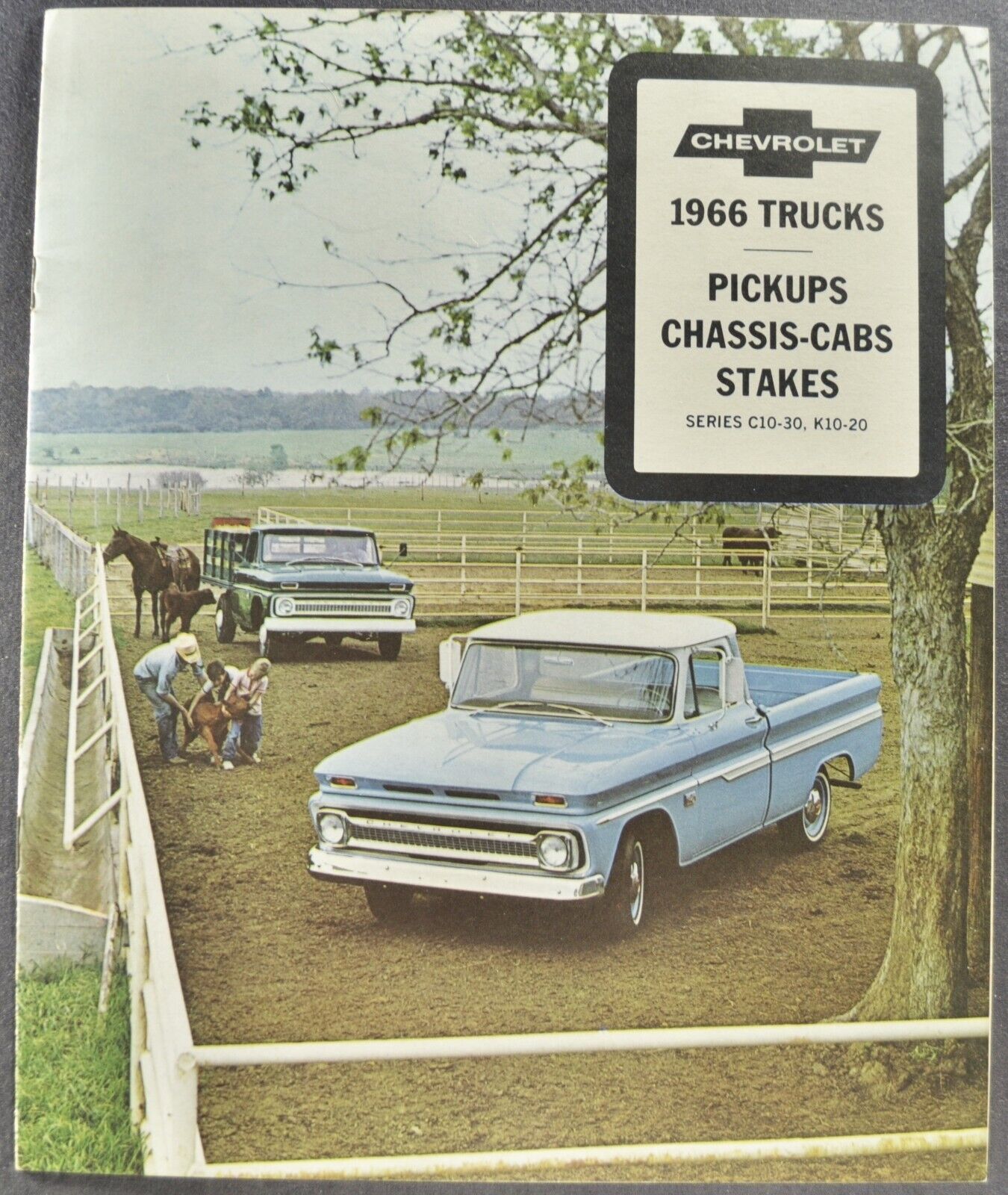 1966 Chevrolet Pickup Truck Brochure C/K 10 20 30 Excellent Orig Not a Reprint