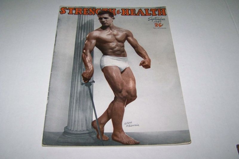 SEPT 1949 STRENGTH & HEALTH muscle magazine - KLISANIN