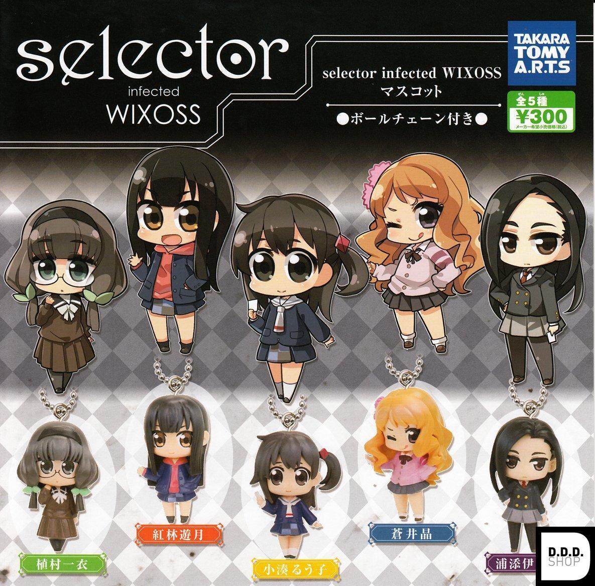 WIXOSS mini Figures All 5 variety set Gashapon toys