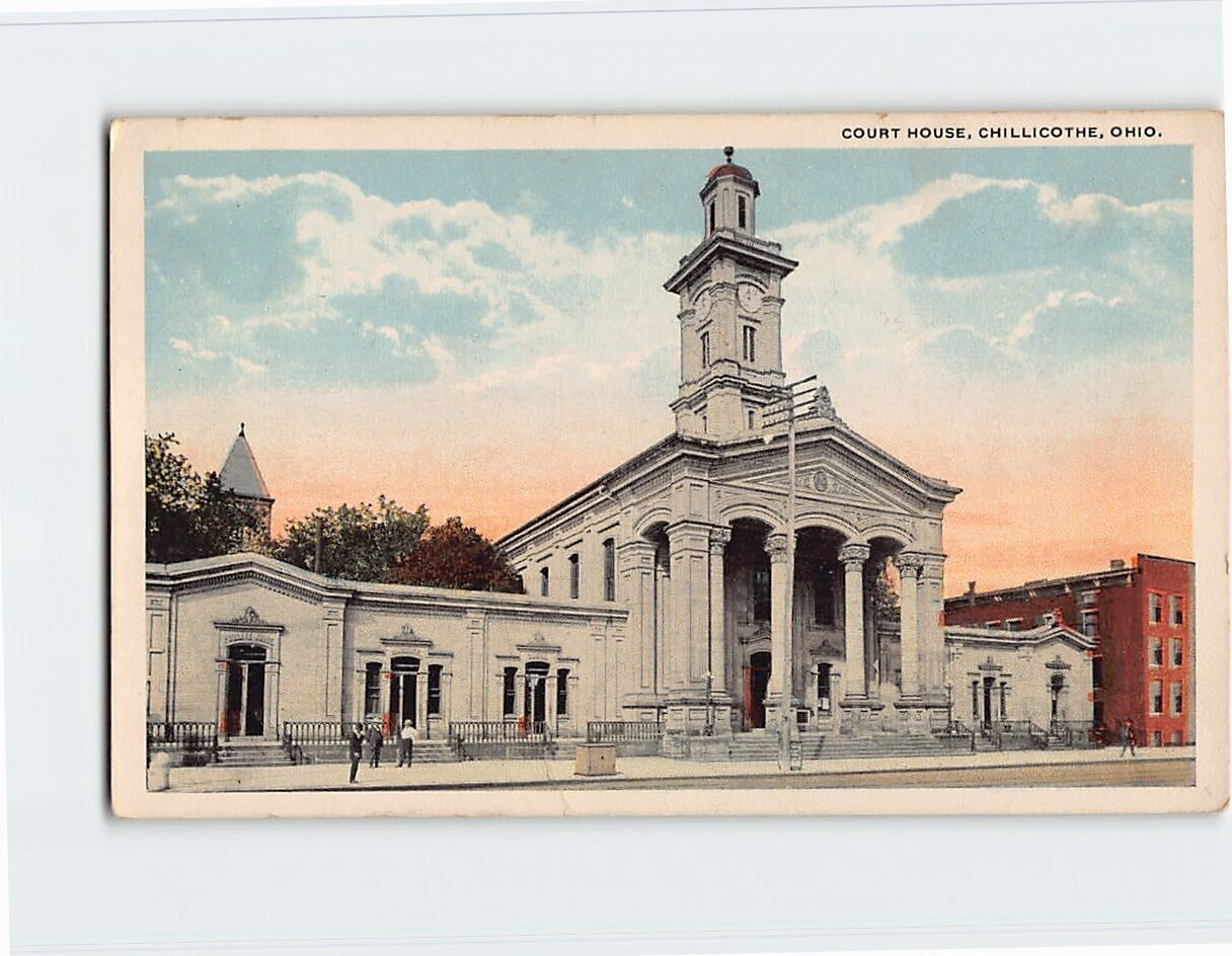 Postcard Court House Chillicothe Ohio USA