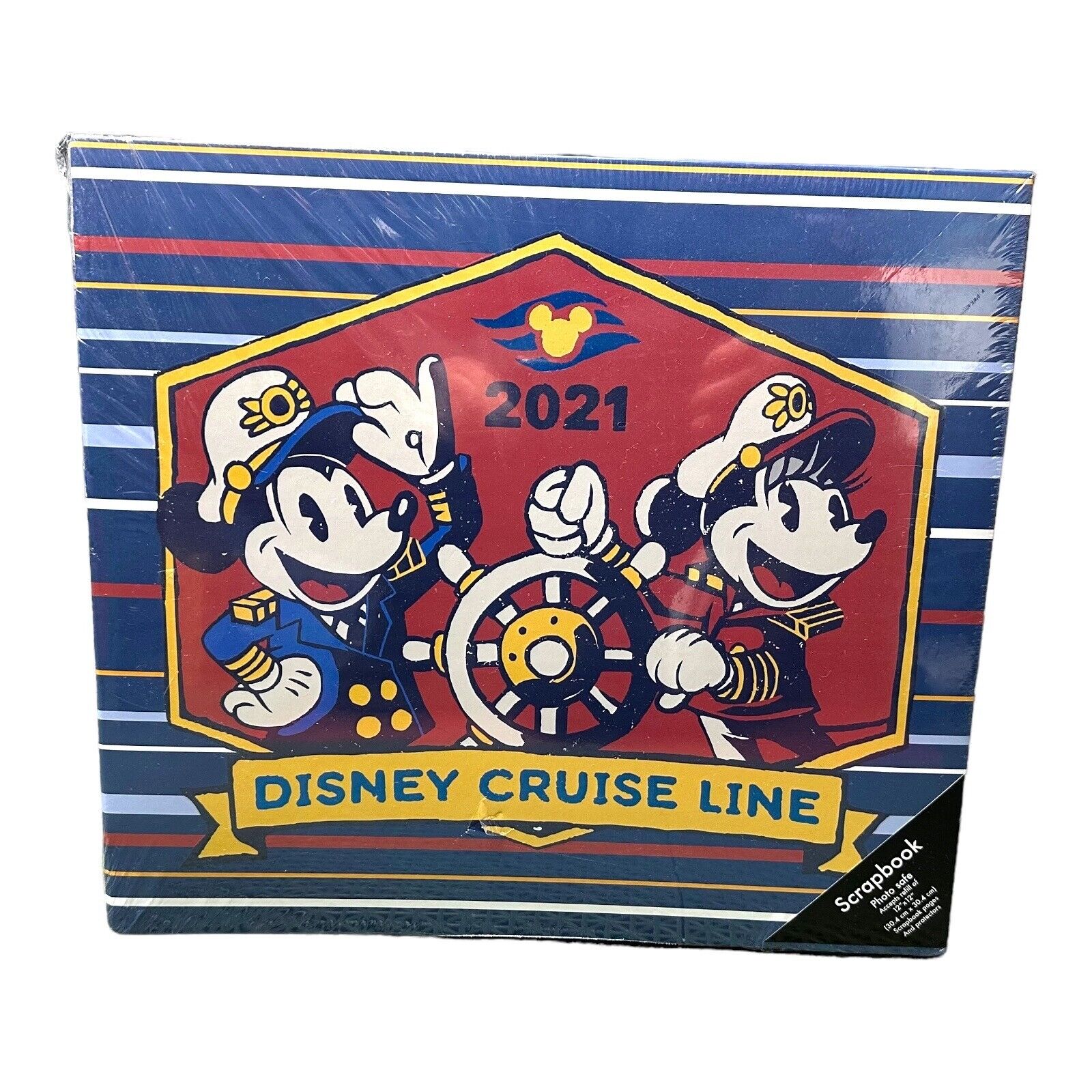 2021 Disney Cruise Line Large Scrapbook Mickey & Minnie DCL 12