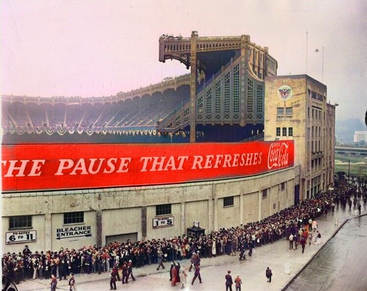 New Yankee Stadium Opening Day 1923 vintage 8 x 10 Photo