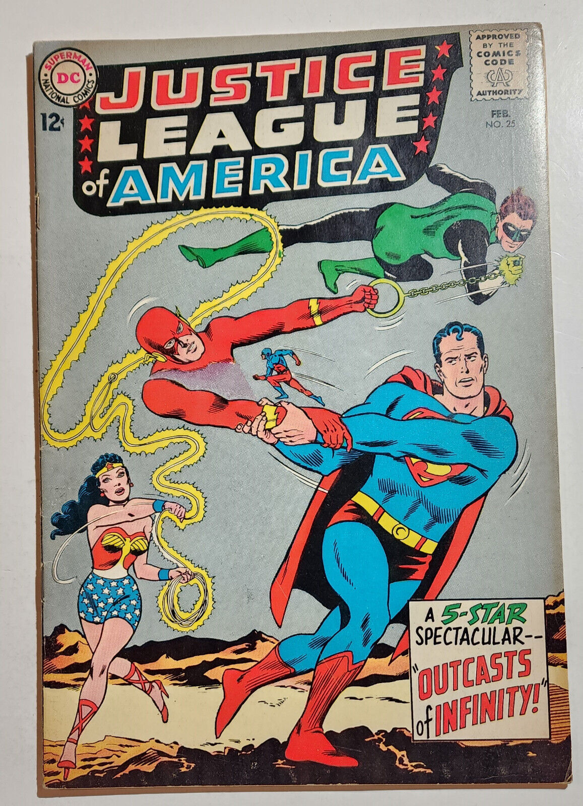 JUSTICE LEAGUE of AMERICA #25 1964 Silver Age DC