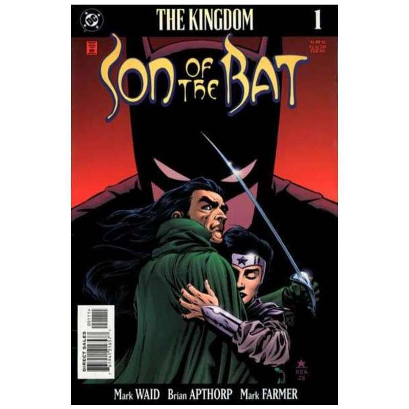 Kingdom Son of the Bat #1 in Near Mint minus condition. DC comics [s~