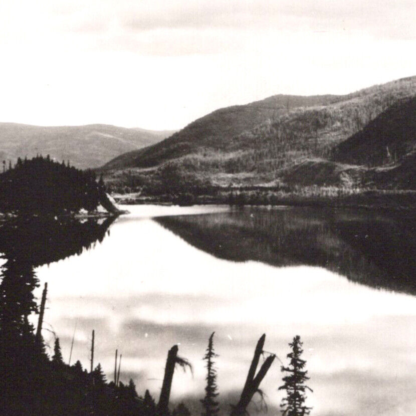 1920s RPPC Moyie Lake Cranbrook East Kootenay Postcard British Columbia Canada