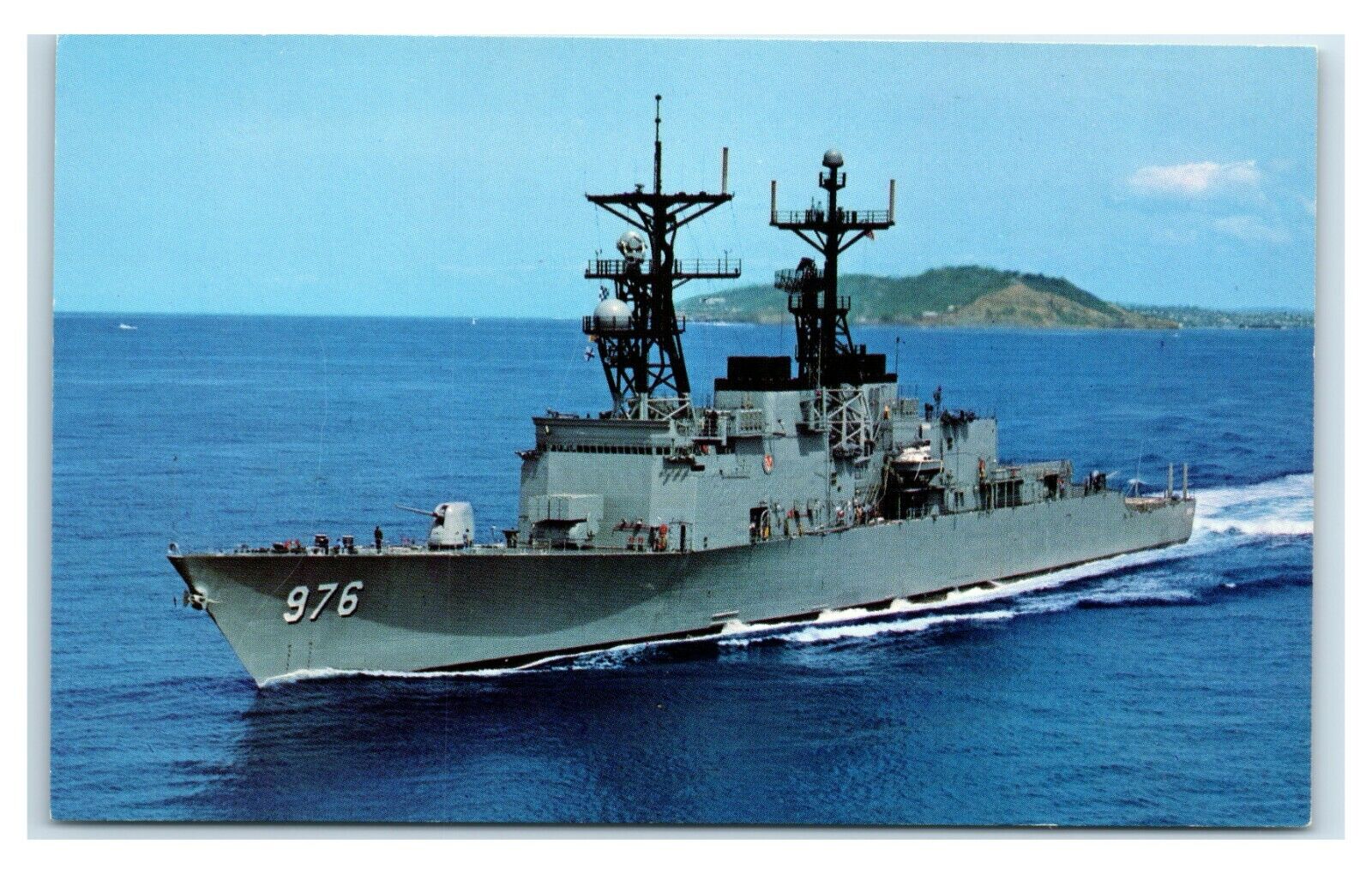 Postcard USS Merrill (DD-976) Spirit of \'76 T36