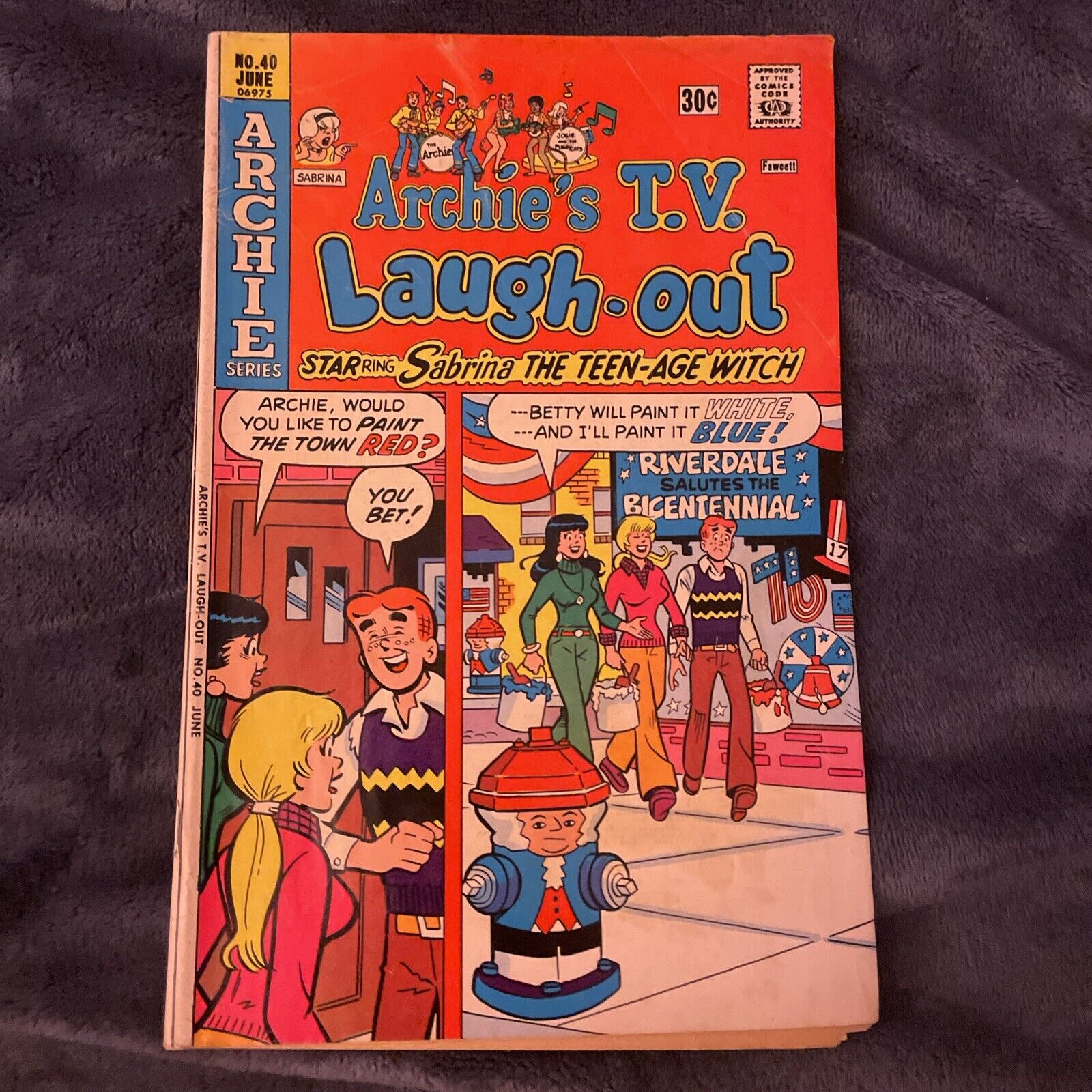 Archie\'s TV Laugh-Out #40 Archie Comics*Wear