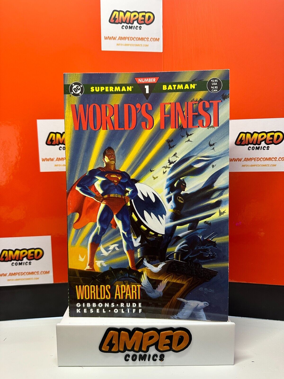 World's Finest (1990) #1-3 Complete miniseries with Steve Rude art; DC Comics