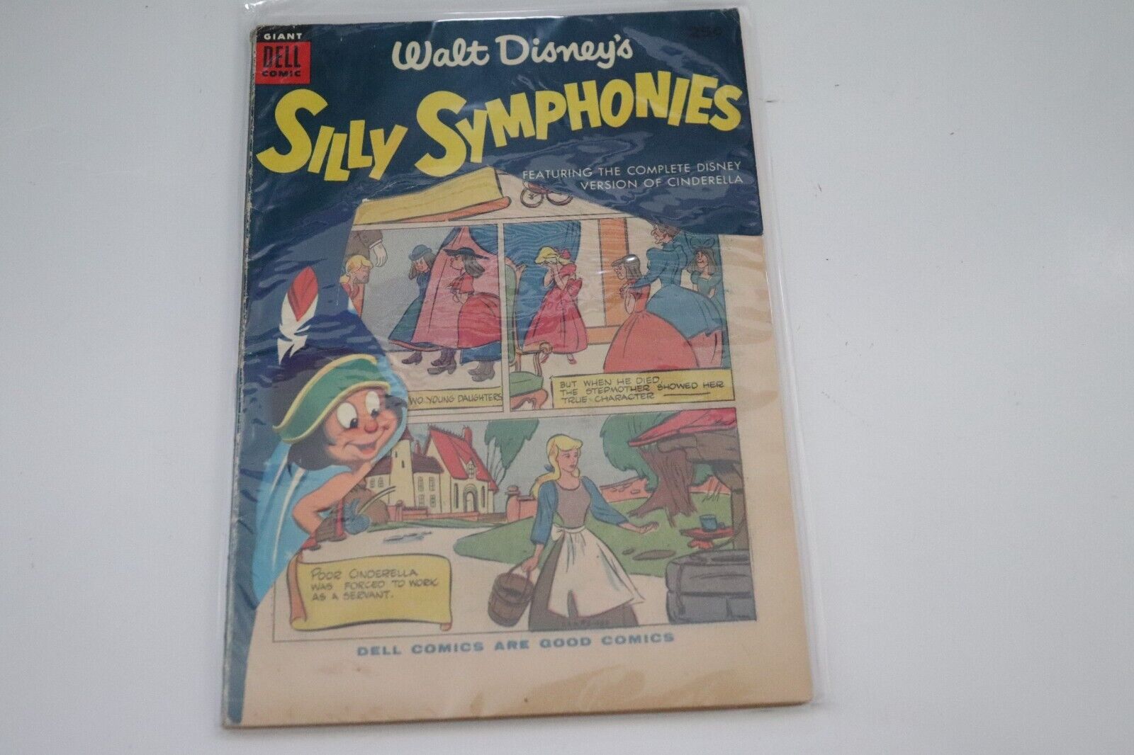 Walt Disney Silly Symphonies Dell Giant Comic Books #5 Cinderella