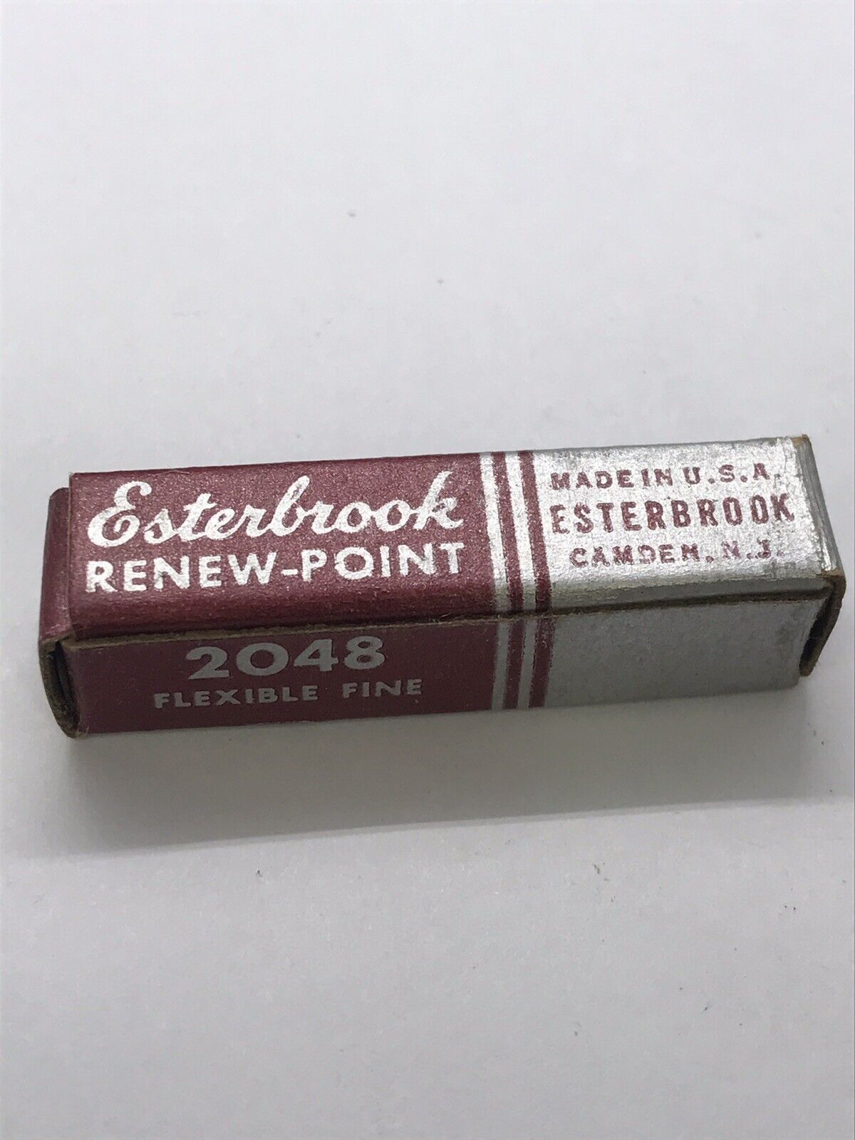 Vintage Esterbrook Renew-Point Nib 2048 Flexible Fine Fountain Pen Tip/Nib