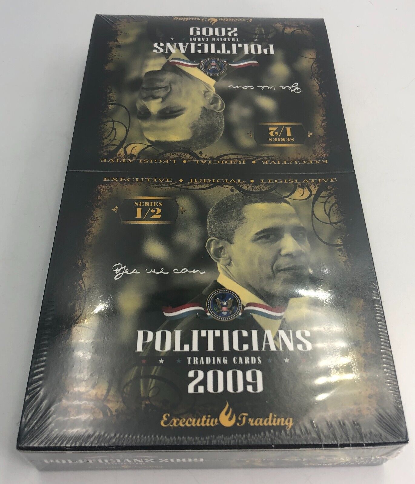 Politicians 2009 Executive Trading Cards Political Sealed Unopened Pack Box 24ct