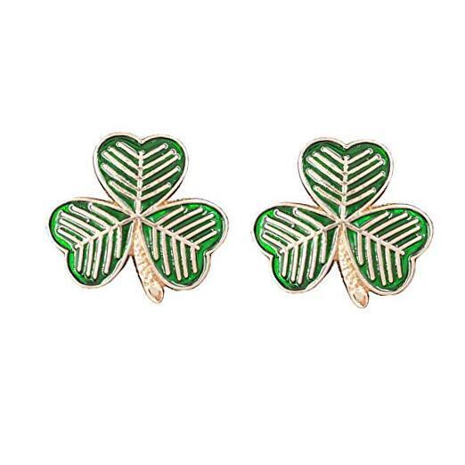 St Patrick\'s day Irish Ireland Shamrock Clover Enamel Lapel Pin 