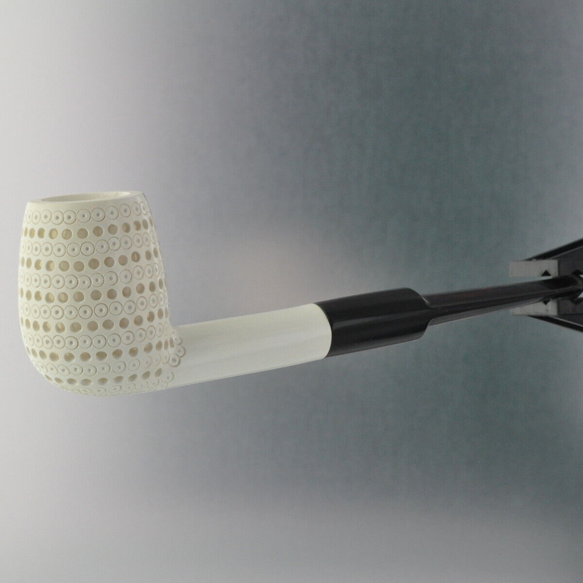 Meerschaum Billiard Lattice Finish Straight Pipe By Paykoc M02169(L)