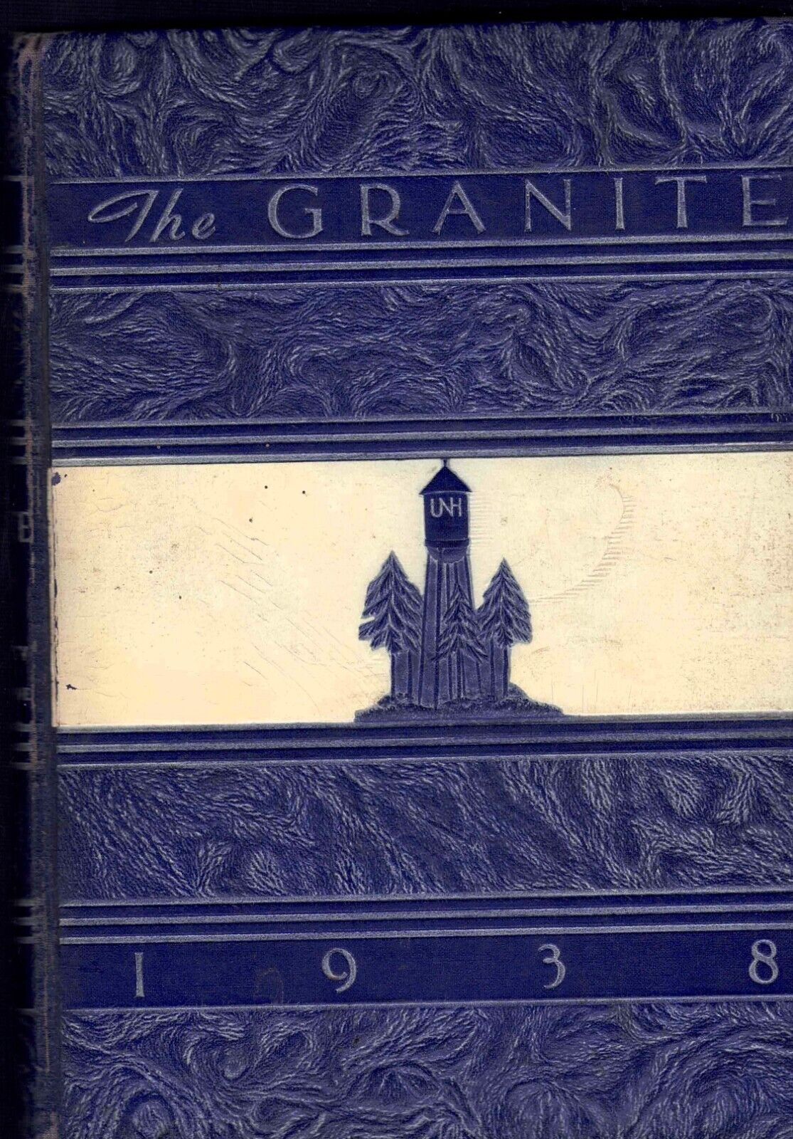 1938 University of New Hampshire Yearbook, Granite, Durham, New Hampshire