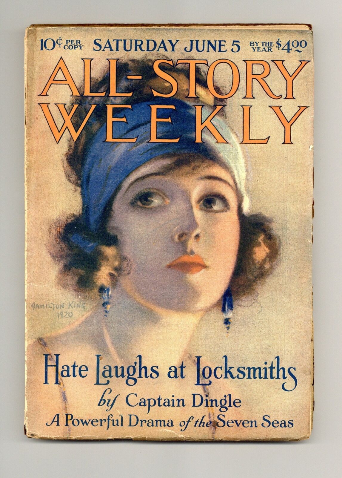 All-Story Weekly Pulp Jun 1920 Vol. 111 #1 FR/GD 1.5