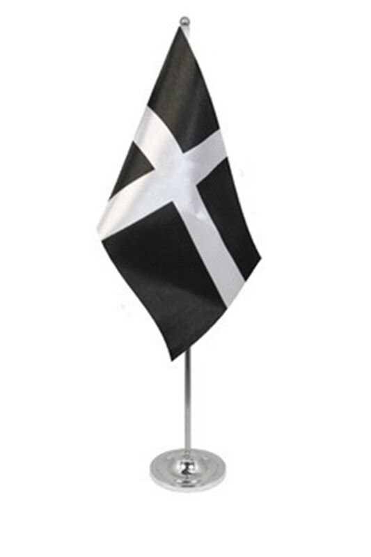 CORNWALL DELUXE SATIN TABLE FLAG 9\