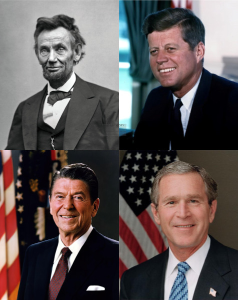 FULL SET OF ALL 45 PRESIDENTS OF THE UNITED STATES 8X10 PHOTO REPRINTS