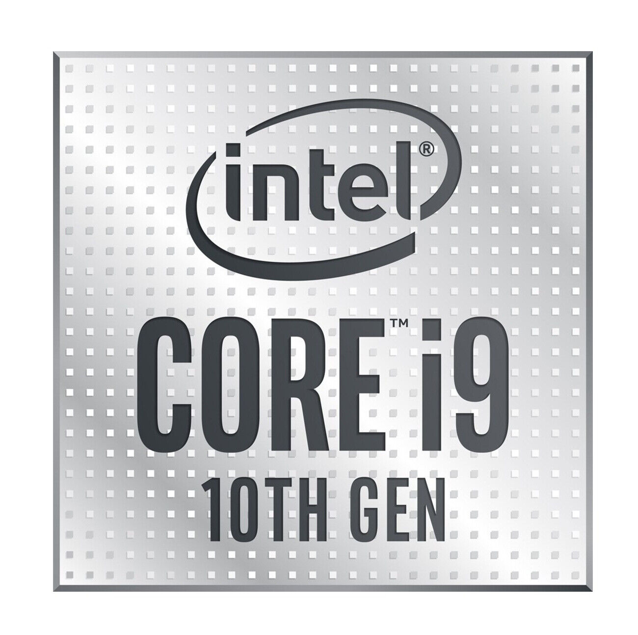 50PCS Intel Core i9 10th Gen Sticker Case Badge Genuine US Wholesale OEM Quality