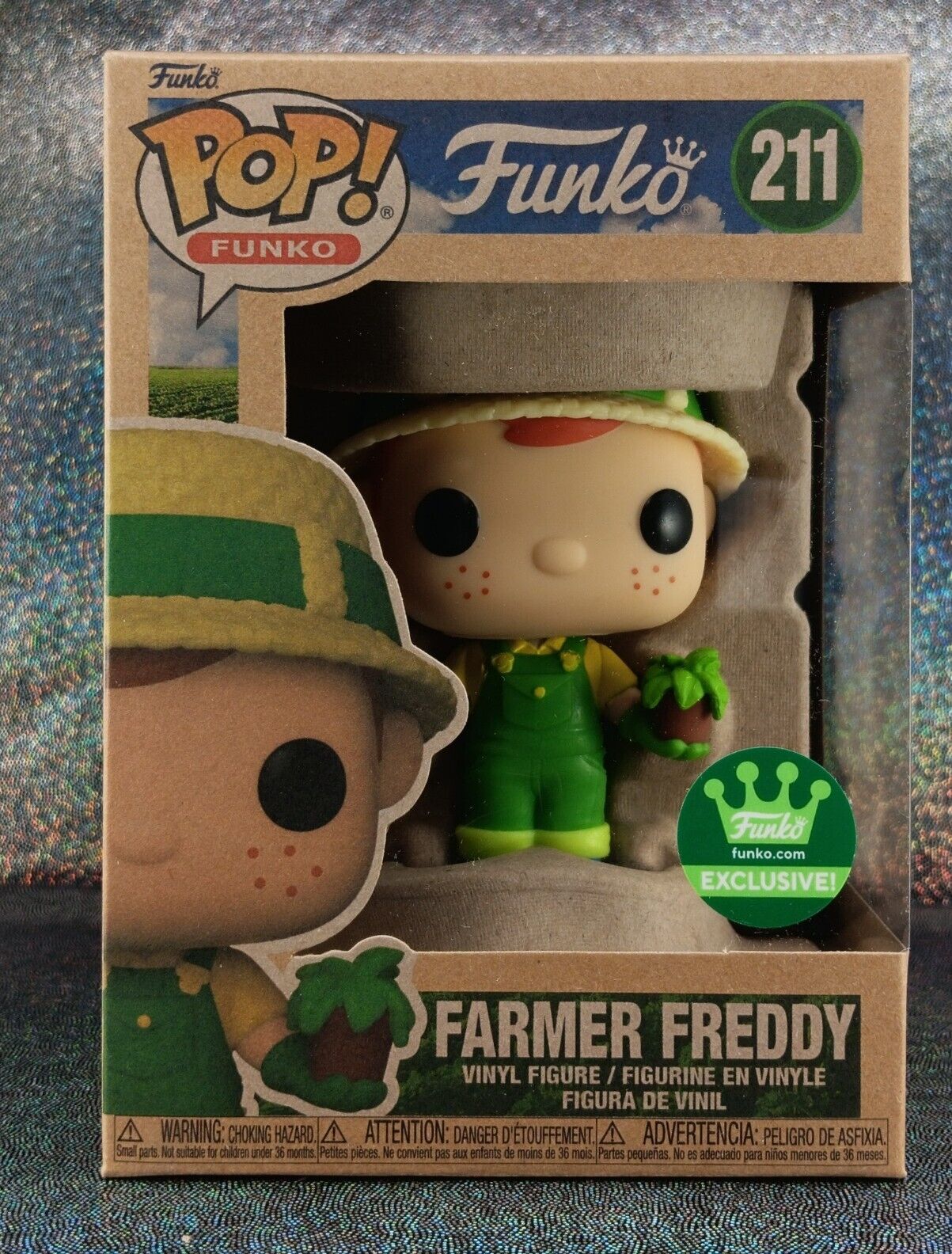 Funko FARMER FREDDY Pop Vinyl Figure Shop Exclusive