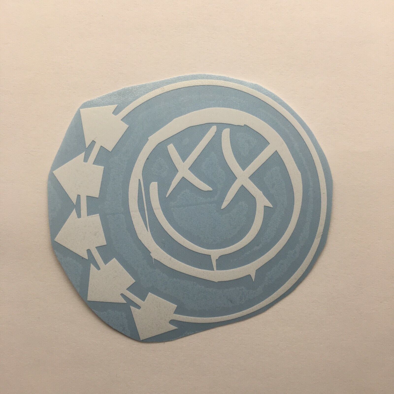 Blink 182 Band Logo Die Cut Vinyl Sticker Classic Hard Rock and Roll Metal Punk