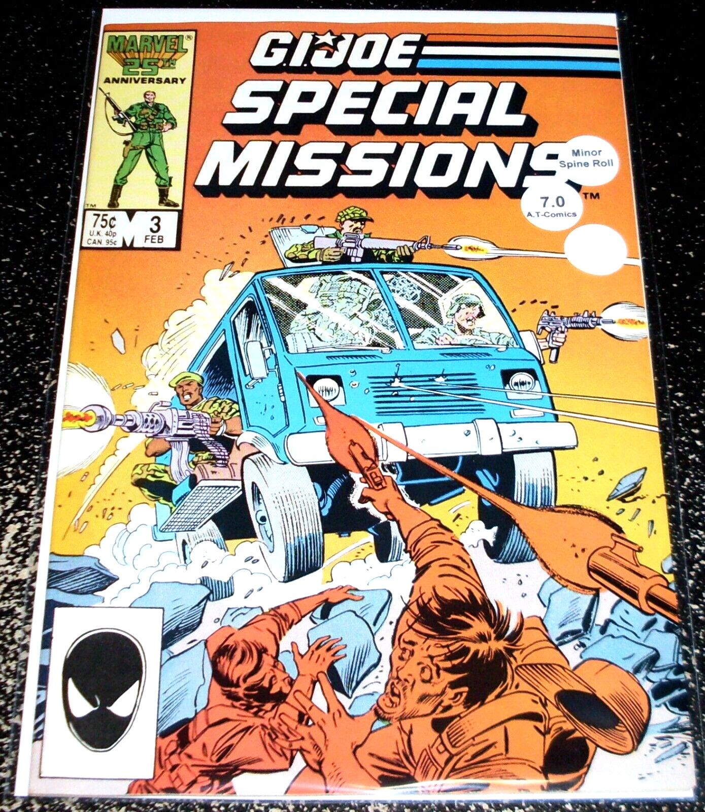 G.I Joe Special Missions 3 ( 7.0) 1st Print Marvel 1987 - Flat Rate Shipping