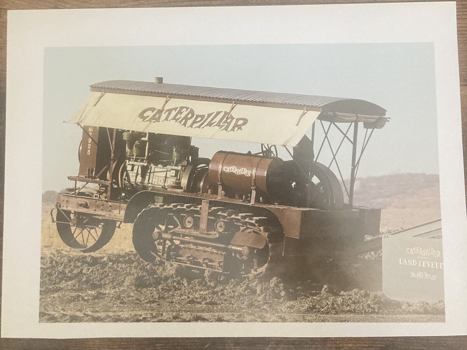 Book Clipping Photo Caterpillar Holt 75S Tractor Farming Agriculture