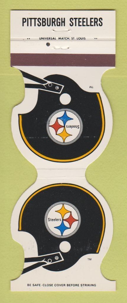 Matchbook Cover - Pittsburgh Steelers Football Eastern Airlines 1981