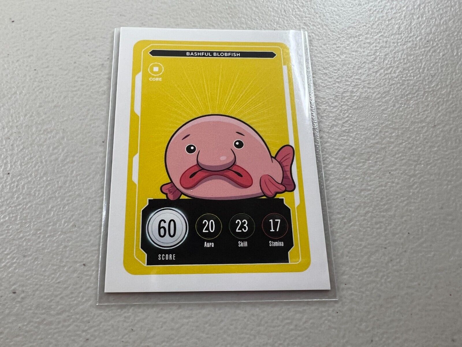 VeeFriends Bashful Blobfish Series 2 Core Card Compete and Collect Gary Vee