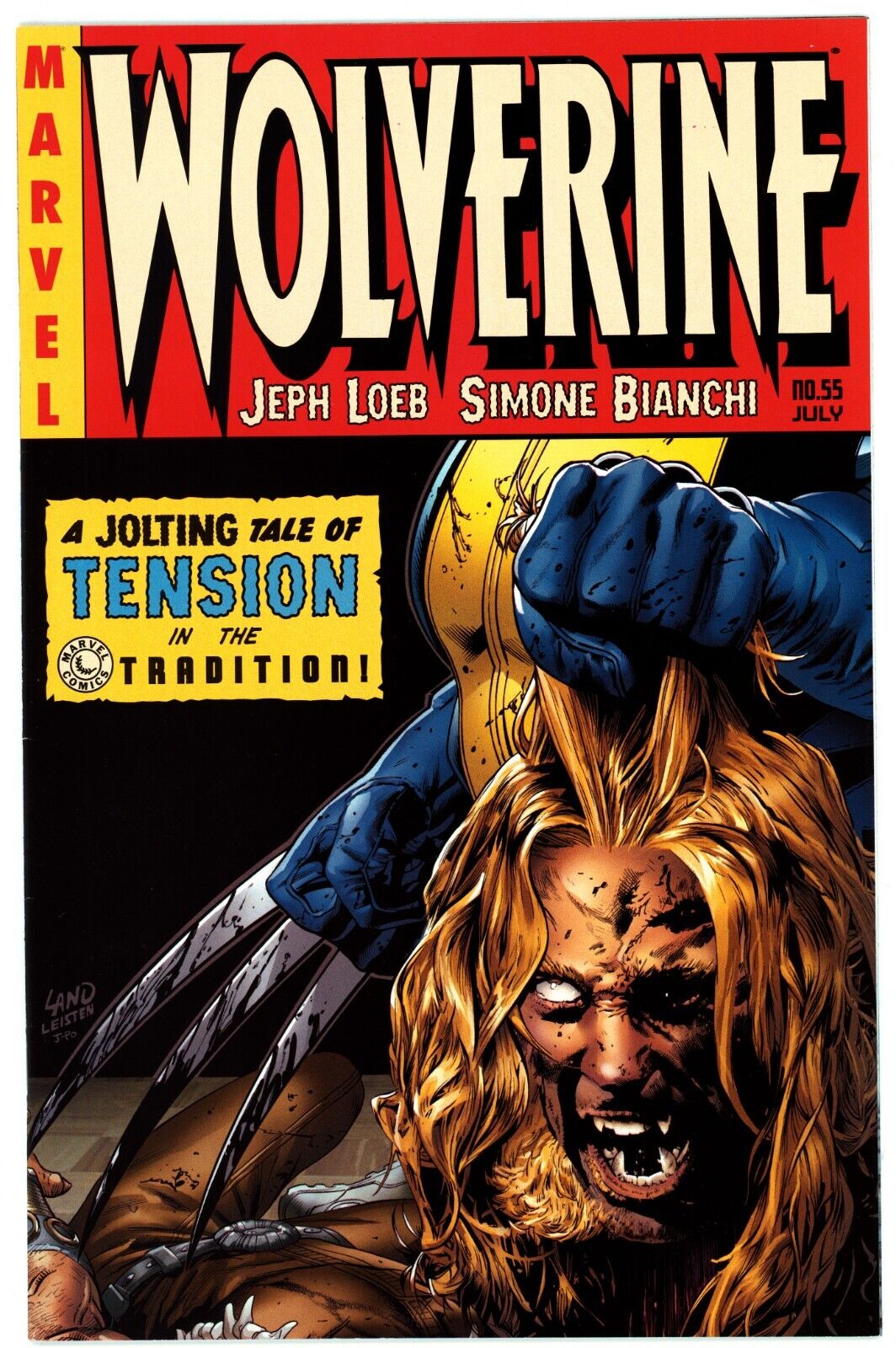 Wolverine (Vol. 3) #55/B NM- 9.2 2007 Greg Land Variant Cover