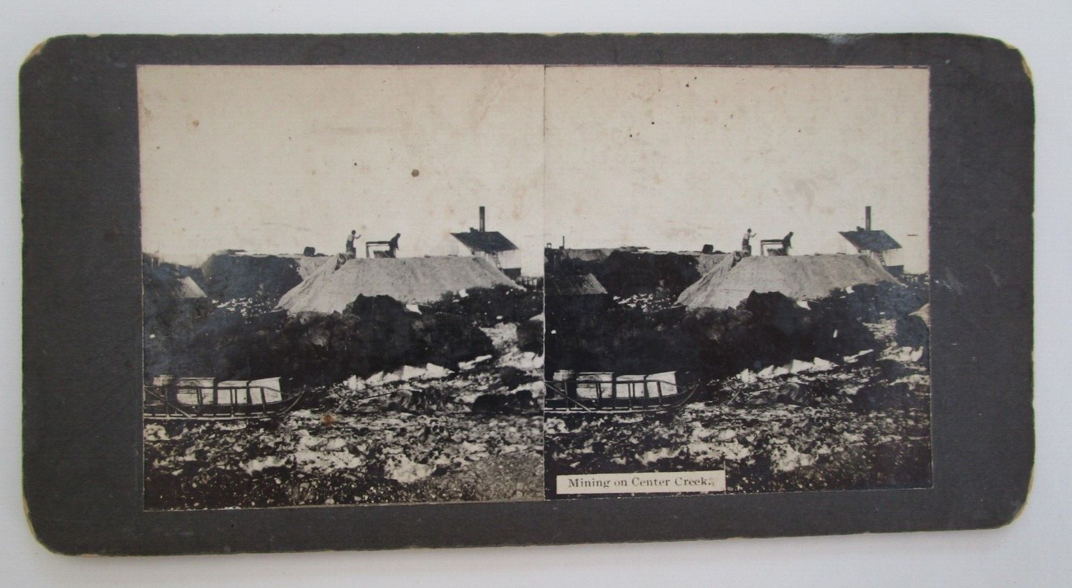 NOME, AK. - Gold Rush Period Stereoview - \