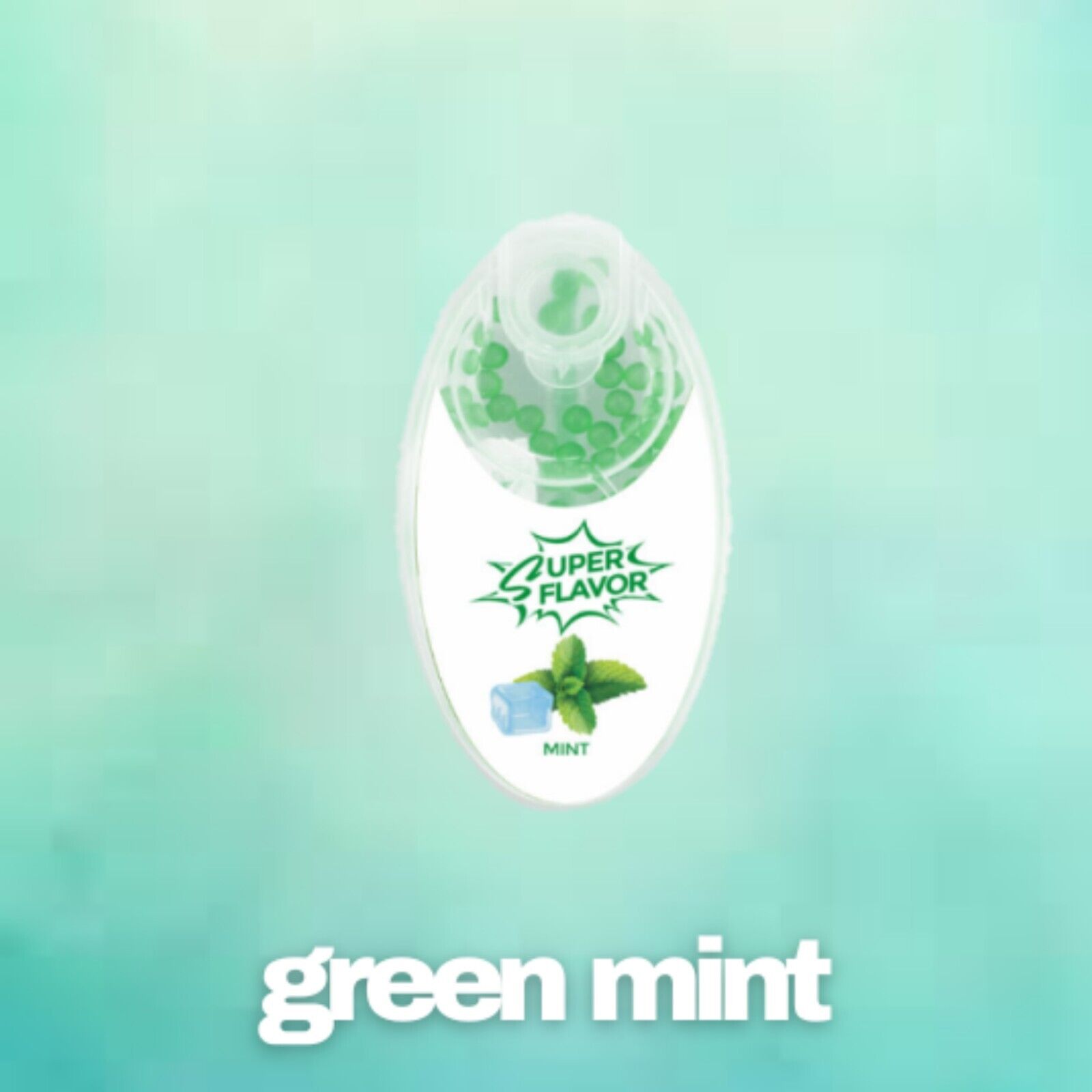1000 Menthol/Green Mint Crush Flavor Balls