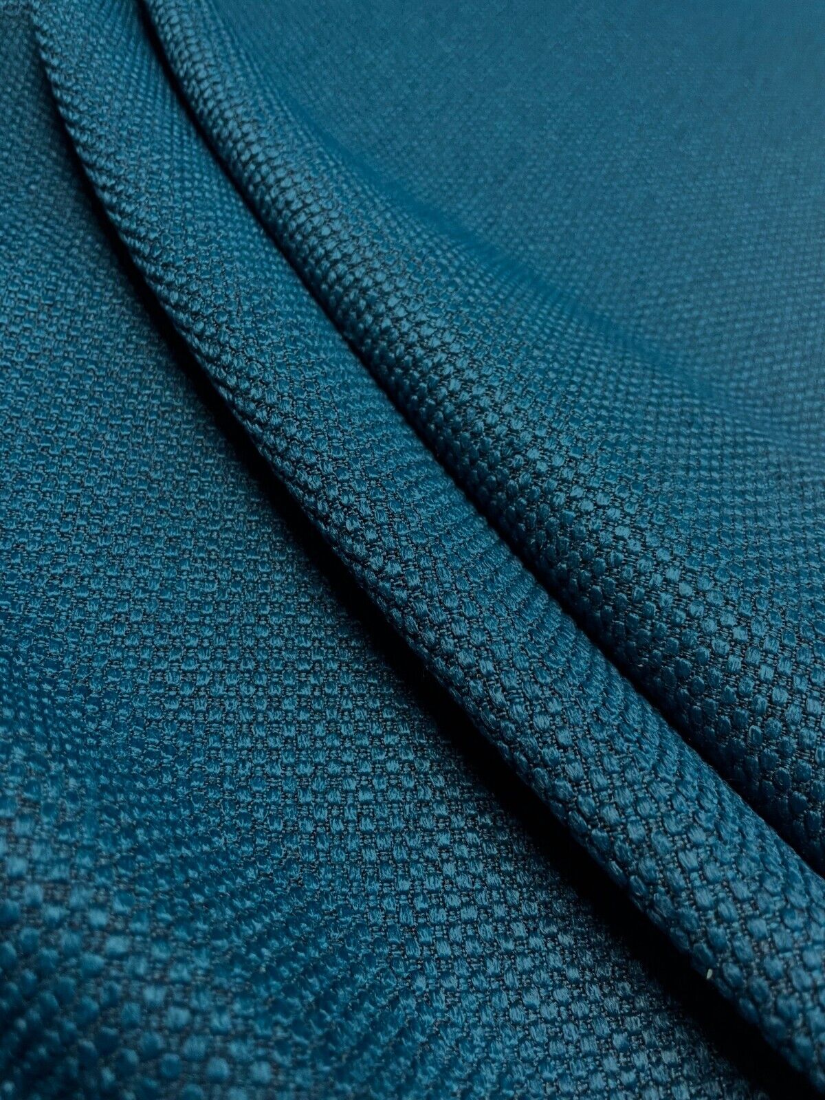 5.875 yds Maharam Merit Aegean Blue Polyester Upholstery Fabric $229 MSRP