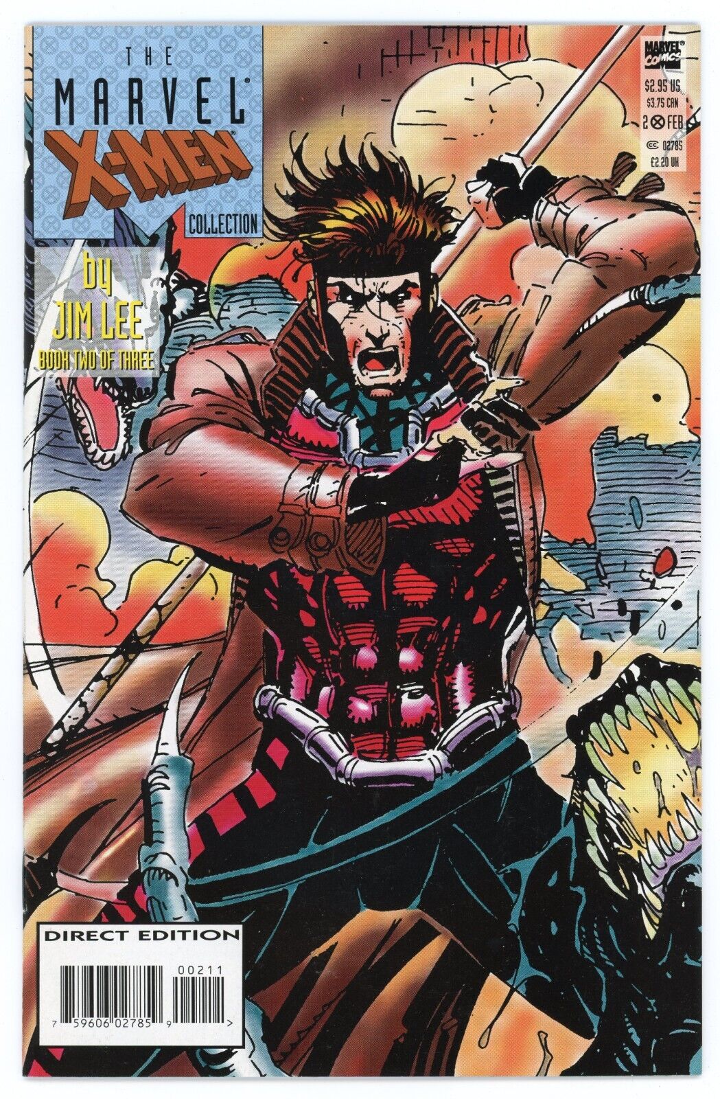 The Marvel X-Men Collection #2 Marvel Comics 1993 Jim Lee