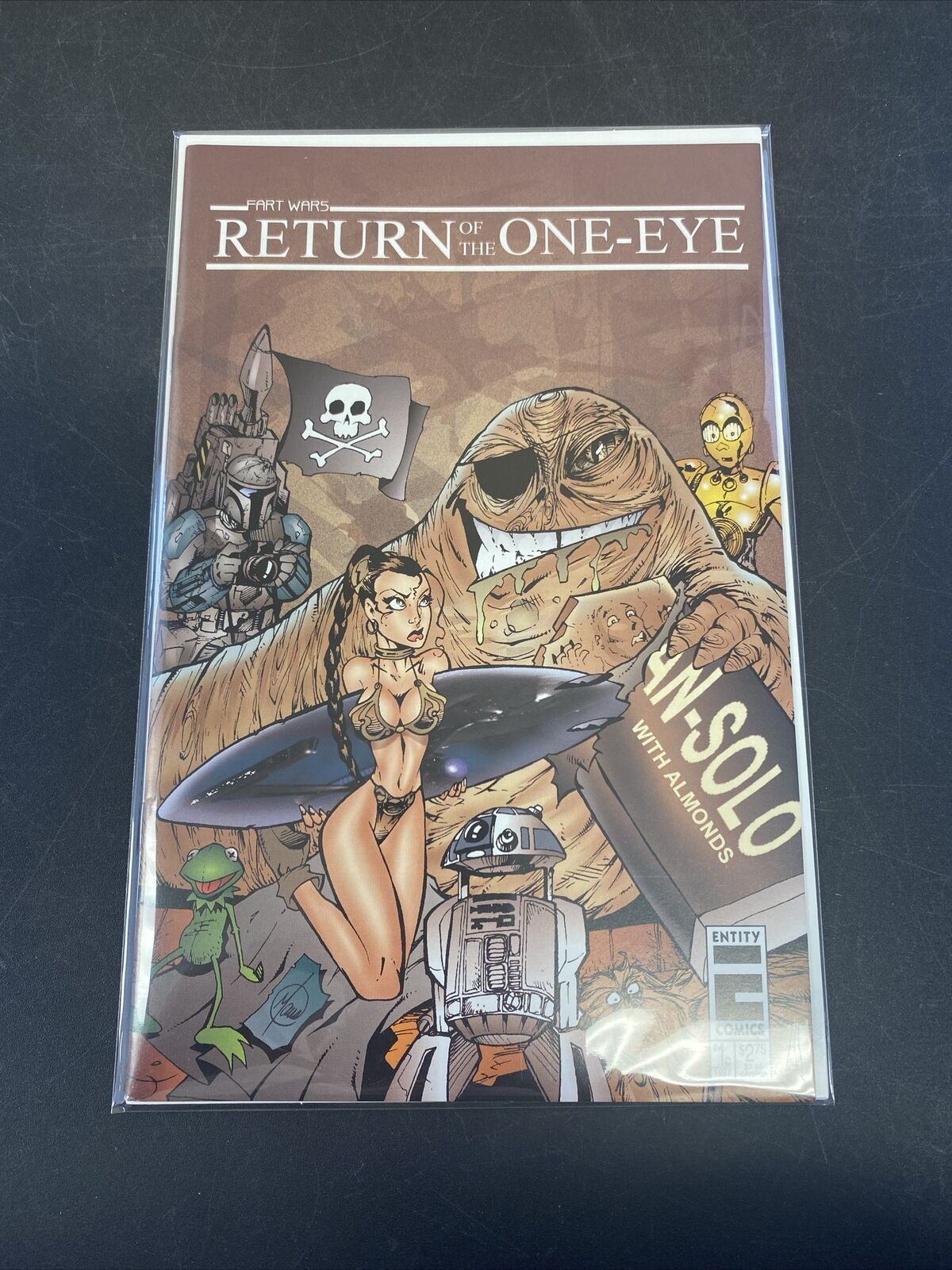 Fart Wars Return Of The One-Eye #1 Slave Leia Rare