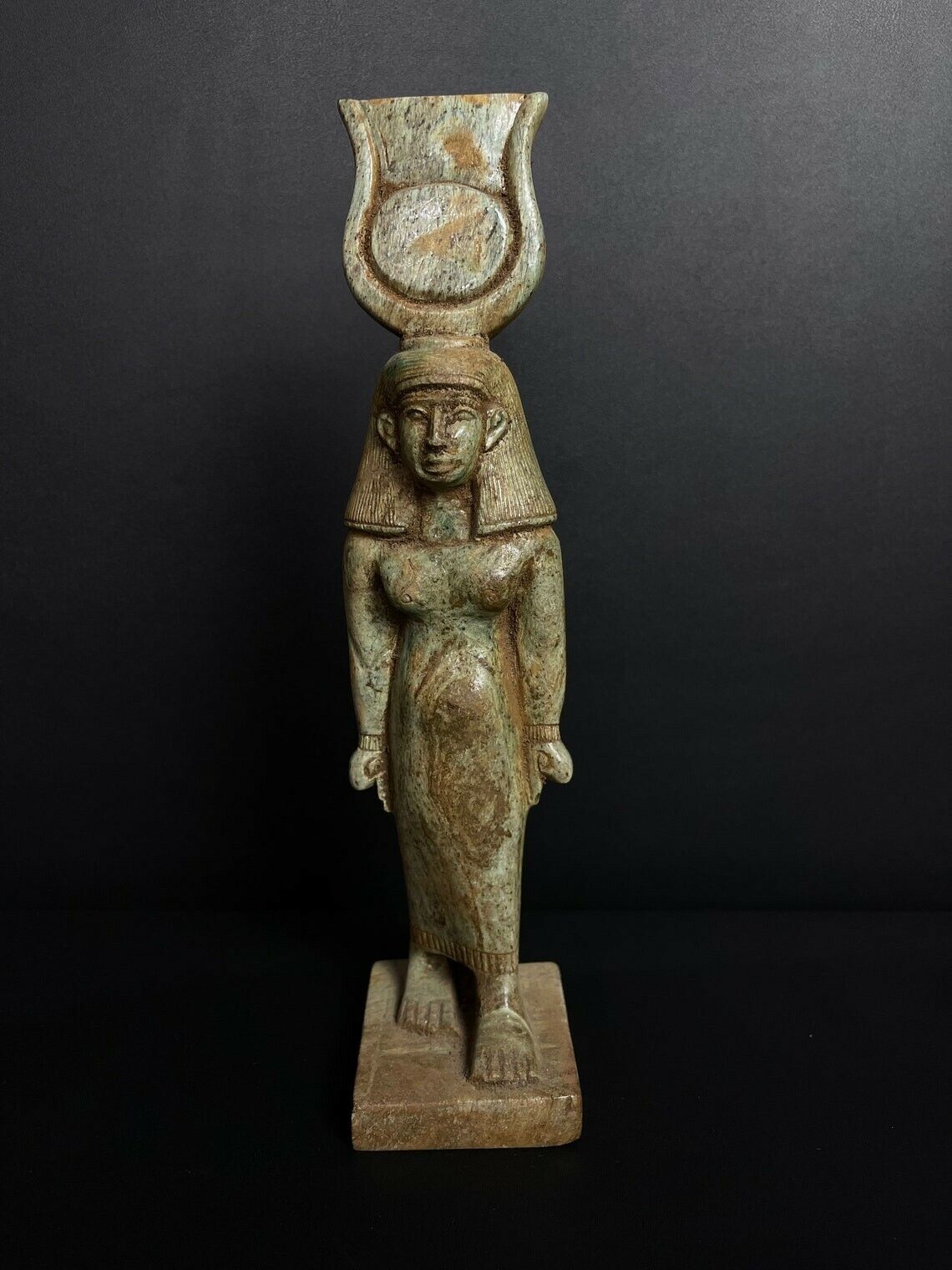 Unique Piece of Art of HATHOR Egyptian goddess of love ,fertility ,happiness