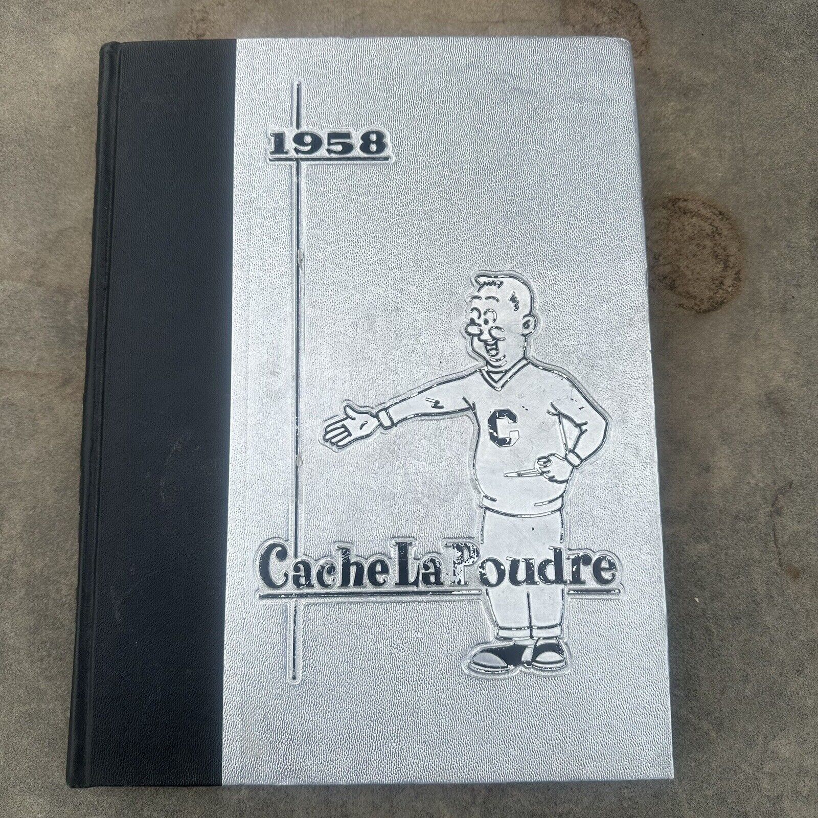 Vintage COLORADO STATE COLLEGE Yearbook Cache La Poudre 1958 Greeley Hardcover
