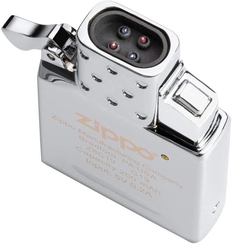 Zippo Rechargeable Double Arc Beam Lighter Insert With Cable 65828 (No case)