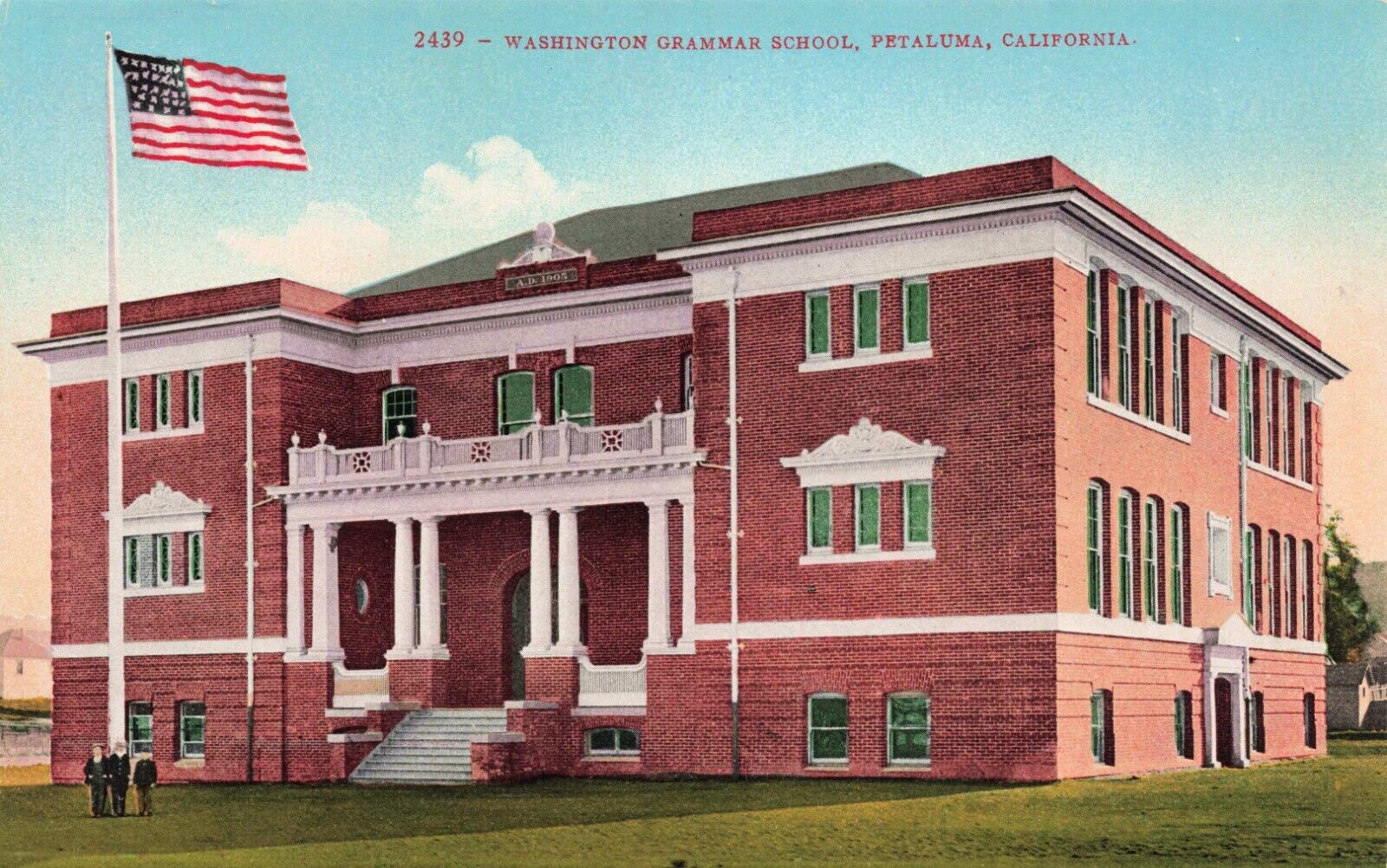 Washington Grammar School, Petaluma, CA Vintage PC