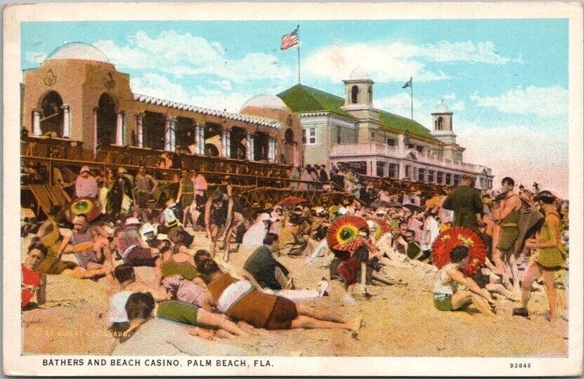 Vintage Palm Beach, Florida Postcard \