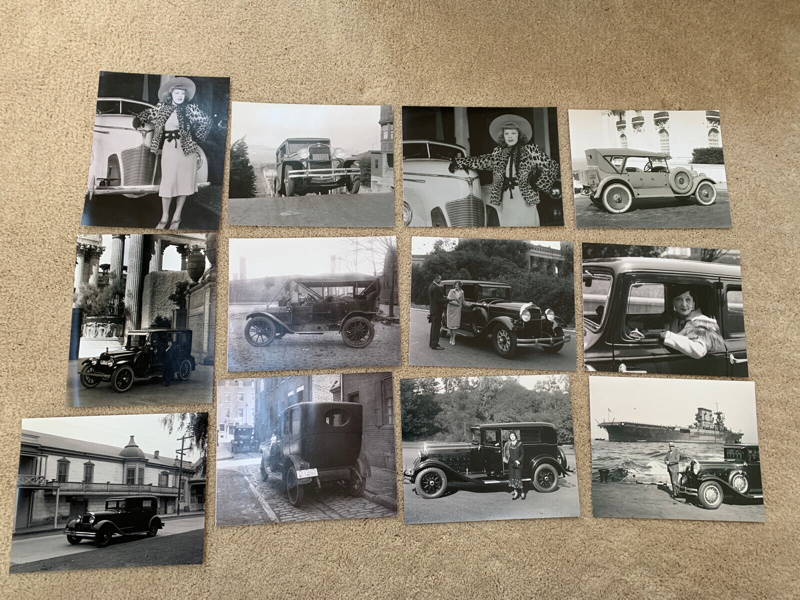 Lot Of (12) 8X10 Photos Of Hudson/Essex 1920s/1930s