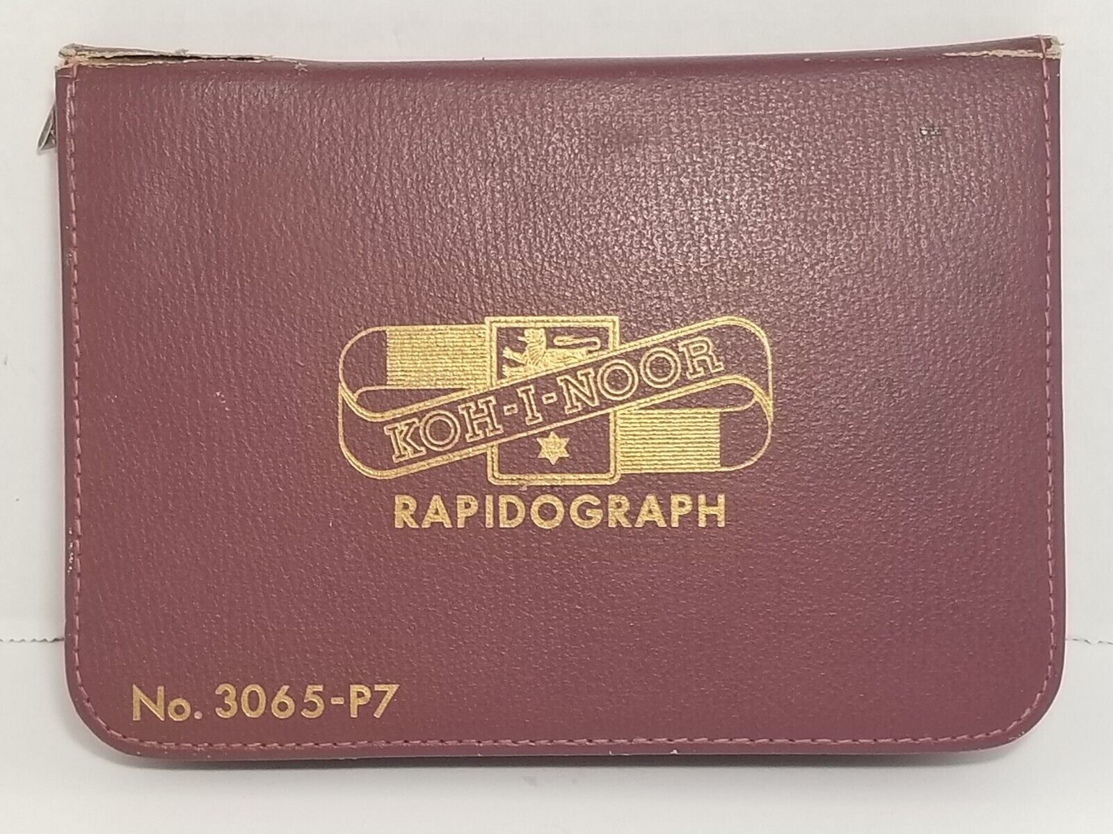 Vintage Koh-I-Noor Rapidograph 3065-P7 Set Drawing Travel Case