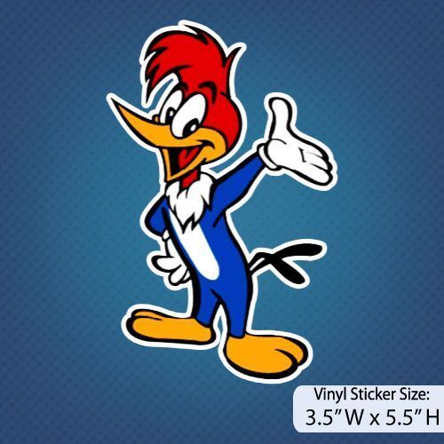 Woody Woodpecker / Woody / Version B / Cartoon / Decal / Sticker